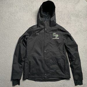 Under Armour Storm Infrared Jacket Womens Size M Black 1247793 CP‎ Lacrosse